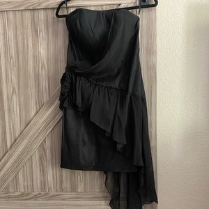 Black Jessica McClintock Strapless Dress